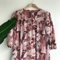 BT Robe Floral Dress - Powder