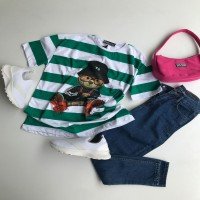 تی شرت ABS خرس عروسکی Y3 - سبز