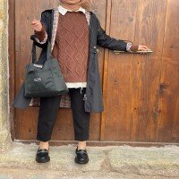 ترانچ هودی کوتاه HBS - مشکی