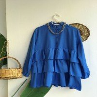 تونیک روفل لایه ای NS - رویال آبی