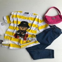 تی شرت ABS خرس عروسکی Y3 - زرد