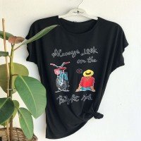 T-shirt BR Always Look - Noir