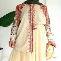 Chemise à motif ethnique HA