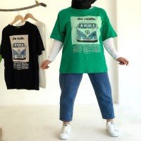 ŞHN Jardindu Village T-Shirt - Vert