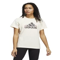 T-shirt Femme adidas Crew Neck Imprimé Rose HM6259 W FLOR G T