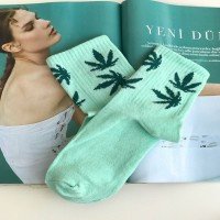 MB Leafy Chaussettes - Vert Menthe & Vert