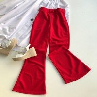 Pantalon Crêpe Espagnol - Rouge