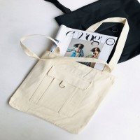 Sac à bandoulière et bras en lin CF - Crème