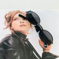 Lunettes Ovales ŞT Star -  Noir