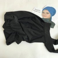 Bonnet pratique torsadé -NOIR