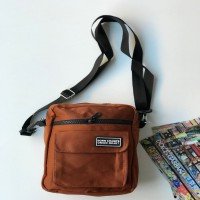 Sac CF Born Champs Inscription Taille Moyenne - Marron