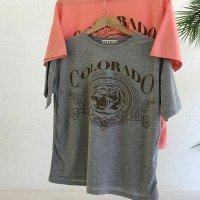T-shirt Şhn Colorado - Gris