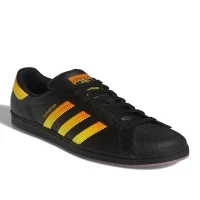 adidas Black - Orange Mens Lifestyle Shoes FZ5893 SUPERSTAR