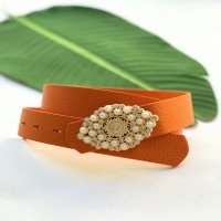 Ceinture Stone Diamond - Orange
