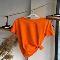 Tshirt VT Plain Basic - Orange