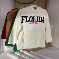 Sweat en peluche Florida ABS - Ecru