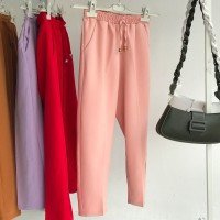 Pantalon Carotte - Poudre