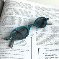 Lunettes ŞT Zolo Léopard - Vert & Gris
