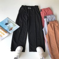 Pantalon de survêtement à lettres CHOICE - Noir