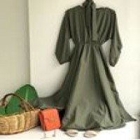 END Knitwear Robe Mevlana - couleur grasse