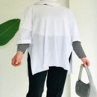 Tshirt basique uni - Blanc