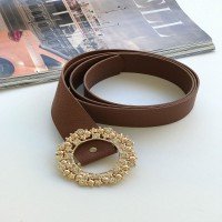Ceinture Star Circle - Marron