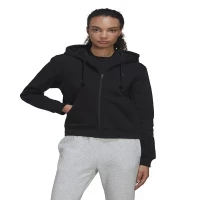 adidas Veste zippée pour femme Noir HC8848 W ALL SZN FZ HD