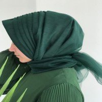 Turban BH Ready Made Hayal Tulle - Vert