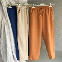 Pantalon carotte - Camel