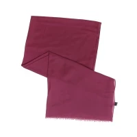 Aker Scarf Écharpe en polyester uni pour femme rouge