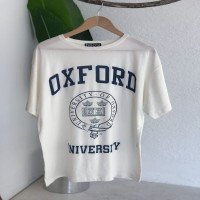 T-shirt Oxford ŞHN - Blanc