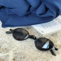 ŞT Mini Lunettes Unisexe - Noir