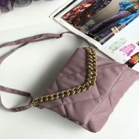 Sac à chaîne matelassé couvert DR - Lilas