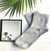 CHAUSSETTES MODÈLE DE TENNIS SM - GRIS