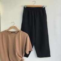 Pantalon droit Shalwar ADS - Noir