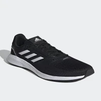 Мужские кроссовки Adidas Fy5943 Runfalcon 2 черно-бело-серые