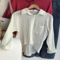 Рубашка BT Pocket Half Bat - Белый