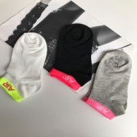 Носки Polo Triple Air Socks - Черный - Серый - Белый